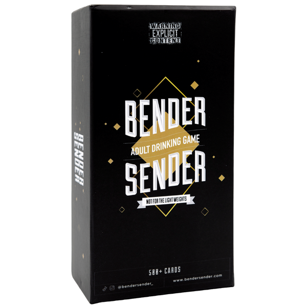Bender Sender Social Drinking Game – 500+ Cards 2 to 10 Players Party Game One Size > Novelties > Card Games