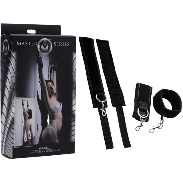 Subtrap Over the Door Restraint Set – Adjustable Bondage Restraint System > Sex Toys > Swings & Slings