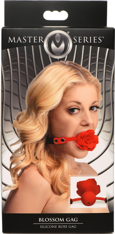 Blossom Gag Silicone Rose Gag – Plush Silicone Ball Gag One Size > Bondage Gear > Gags and Bits