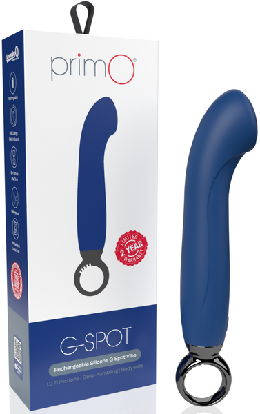 Screaming O PrimO G-Spot Vibrator – Powerful 5+5 Vibration Settings G-Spot Vibrator Blueberry > Vibrators > G-Spot
