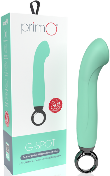 Screaming O PrimO G-Spot Vibrator – Powerful 5+5 Vibration Settings G-Spot Vibrator Kiwi Mint > Vibrators > G-Spot