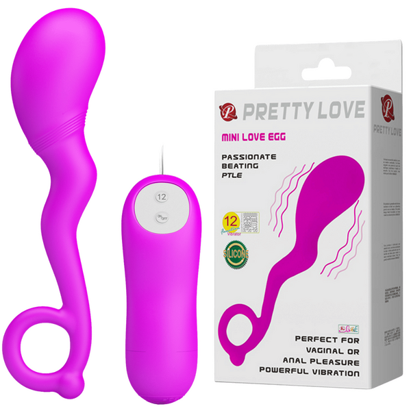 Elowen Vibrating Egg – Waterproof Silicone Massaging Bullet Vibrator with 12 Functions One Size > Sex Toys For Ladies > Vibrating Eggs