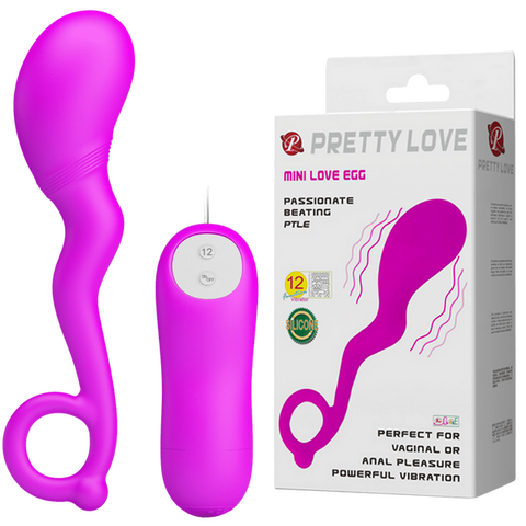 Elowen Vibrating Egg – Waterproof Silicone Massaging Bullet Vibrator with 12 Functions One Size > Sex Toys For Ladies > Vibrating Eggs