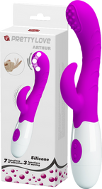 Arthur – Rabbit Vibrator with Waving Head Purple > Vibrators > Ladies > Rabbit