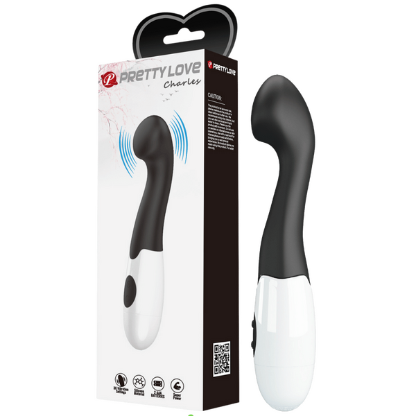 Charles Classic – Stylish Silicone Vibrator with Bulbous Head One Size > Vibrators > Ladies > Rabbit