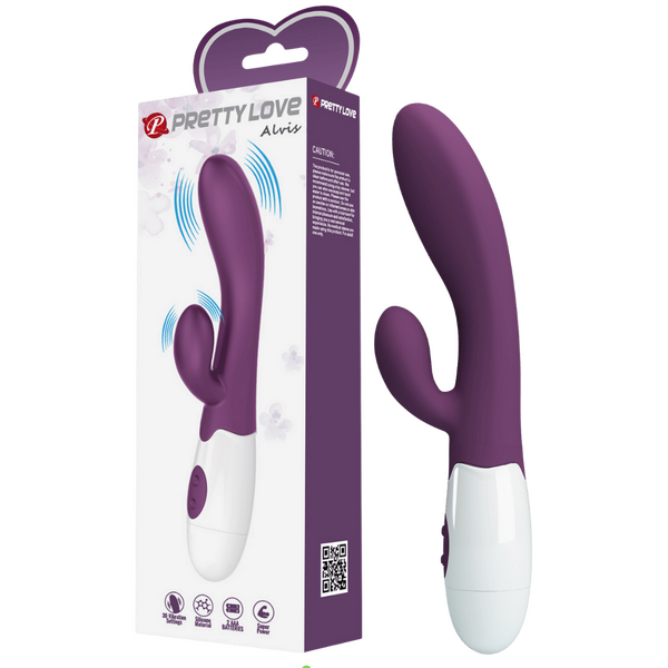 Alvis – Rabbit Vibrator with Dual Motors and 30 Vibration Functions One Size > Vibrators > Ladies > Rabbit