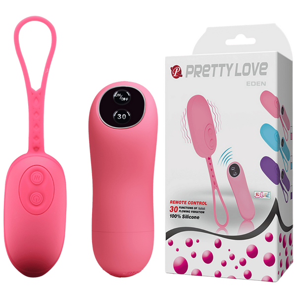 Eden Remote Control Egg – Remote-Controlled Vibrator One Size > Sex Toys For Ladies > Vibrating Eggs