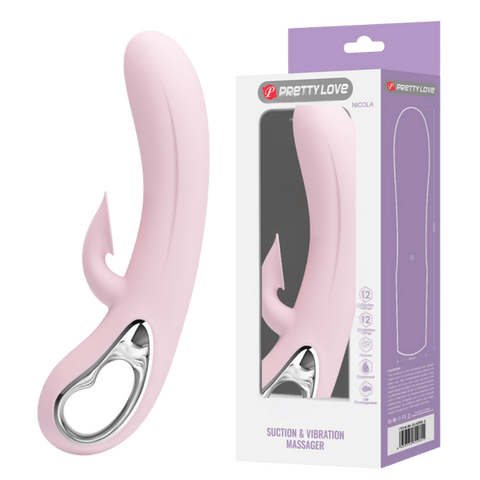 Rechargeable Nicola – Rechargeable Vibrator Pink > Vibrators > Ladies > Rabbit