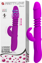 Ward Rechargeable Vibrator Purple > Vibrators > Ladies > Rabbit Multi