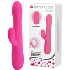 Inflatable Dennis – Rechargeable Vibrator with Angled Tip One Size > Vibrators > Ladies > Rabbit Multi