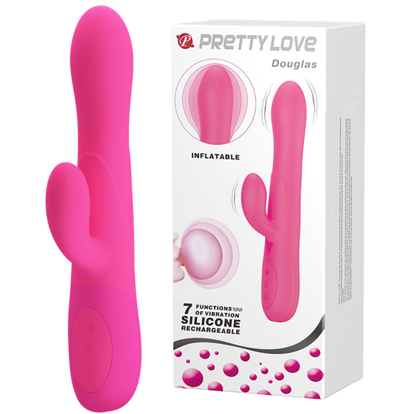 Inflatable Dennis – Rechargeable Vibrator with Angled Tip One Size > Vibrators > Ladies > Rabbit Multi