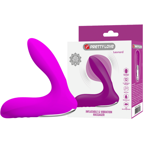 Leonard Inflatable Massager – 12 Mode Inflatable Prostate Massager One Size > Anal Range > Tunnel and Stretchers