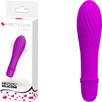 Solomon Mini Vibrator – Silicone Small Vibrator with Swirl Tip Purple > Vibrators > Mini Vibrators