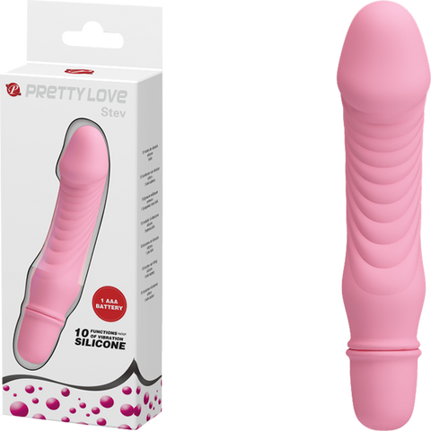 Stev Classic Vibrator – High-Quality Silicone Vibrator Pink > Vibrators > Standard Vibrators