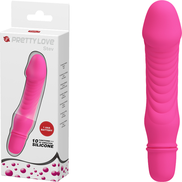 Stev Classic Vibrator – High-Quality Silicone Vibrator Dark Pink > Vibrators > Standard Vibrators