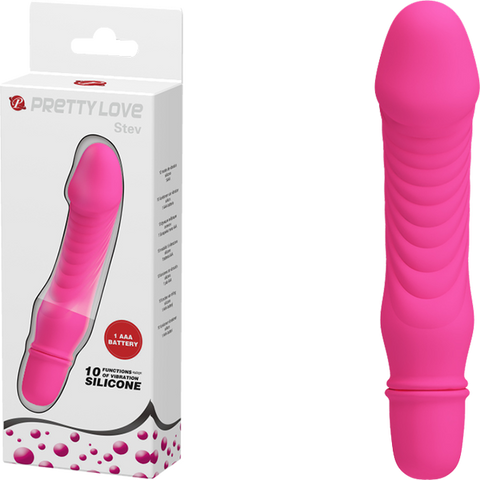 Stev Classic Vibrator – High-Quality Silicone Vibrator Dark Pink > Vibrators > Standard Vibrators