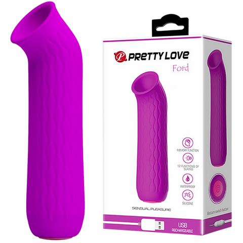 Rechargeable Ford – Medical-Grade Clitoral Sucker with 12 Suction Modes Purple > Sex Toys For Ladies > Clitoral Vibrators and Stimulators
