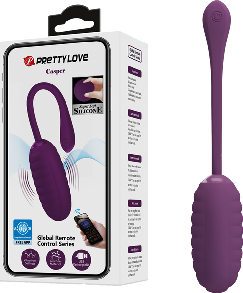 Catalina Byzantium – App-Controlled Vibrating Egg with 12 Vibration Modes One Size > Sex Toys For Ladies > Vibrating Eggs