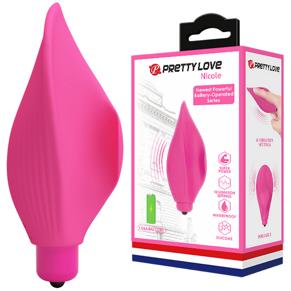 Nicole Silicone Finger Vibe – 10 Function Clit Stimulator Vibrator One Size > Vibrators > Finger Vibrators