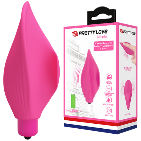 Nicole Silicone Finger Vibe – 10 Function Clit Stimulator Vibrator One Size > Vibrators > Finger Vibrators