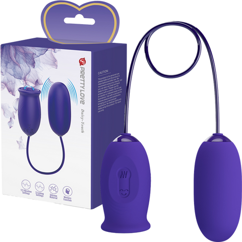 Daisy Licking & Vibrating Combination (Purple) One Size > Vibrators > Ladies > Clitoral Vibrators and Stimulators