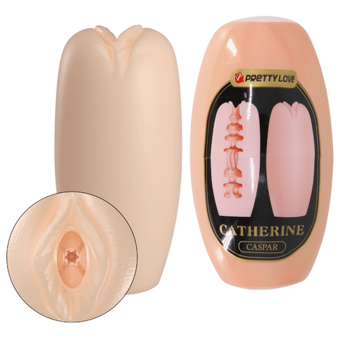Catherine Casper Fantastic Egg – Masturbator Sleeve Peach > Sex Toys For Men > Masturbators Cup