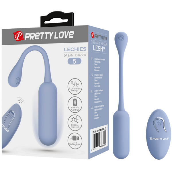 Leshy 5 Dream Chaser Rechargeable – Hands-Free Wireless Remote-Controlled Vibrating Egg Blue > Sex Toys For Ladies > Vibrating Eggs