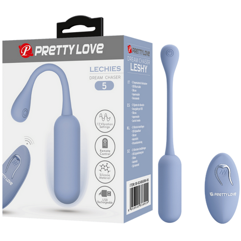 Leshy 5 Dream Chaser Rechargeable – Hands-Free Wireless Remote-Controlled Vibrating Egg Blue > Sex Toys For Ladies > Vibrating Eggs