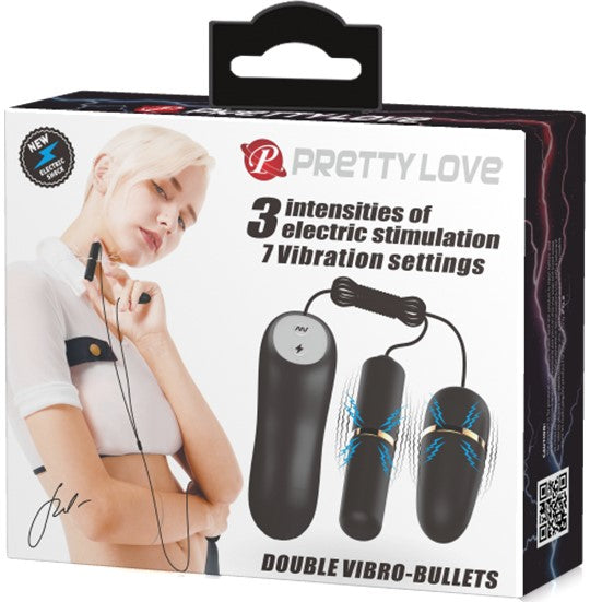 Double Vibro Bullets – 3 Function Vibrating Exerciser Bullets One Size > Vibrators > Mini Vibrators