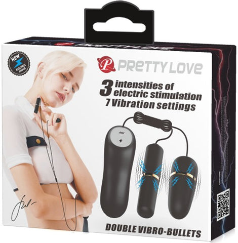 Double Vibro Bullets – 3 Function Vibrating Exerciser Bullets One Size > Vibrators > Mini Vibrators