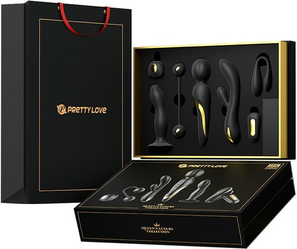 Mini Queen's Luxury Collection (Black) One Size > Sex Toys > Couples Toys
