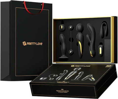 Mini Queen's Luxury Collection (Black) One Size > Sex Toys > Couples Toys