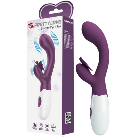 Pretty Love Butterfly Kiss – Vibrator With Clitoral Stimulation Arm One Size > Vibrators > Ladies > Rabbit