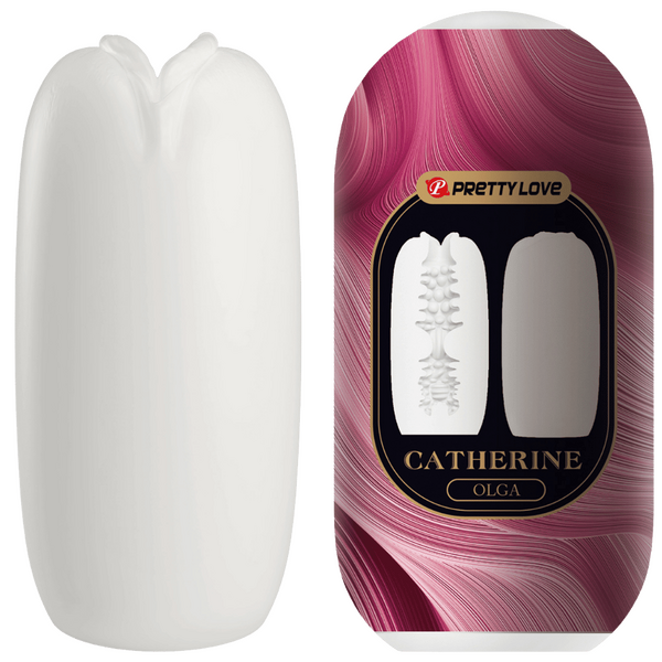 Catherine Olga Egg Masturbator – Soft Stimulating Male Masturbator White > Sex Toys For Men > Masturbators Cup