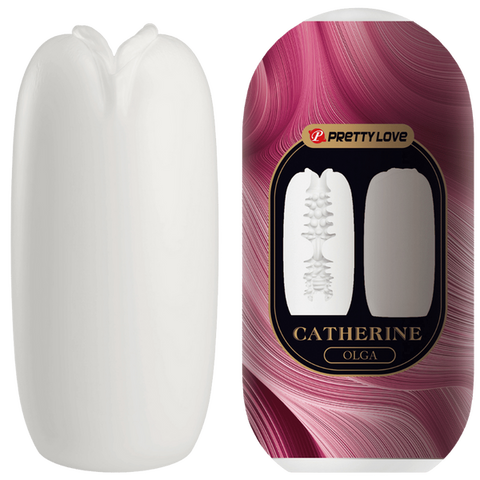 Catherine Olga Egg Masturbator – Soft Stimulating Male Masturbator White > Sex Toys For Men > Masturbators Cup