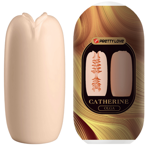 Catherine Olga Egg Masturbator – Soft Stimulating Male Masturbator Peach > Sex Toys For Men > Masturbators Cup