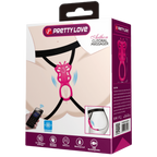 PrettyLove Aethon – Rechargeable Strap-On Butterfly Massager With App Control and 10 Vibration Patterns One Size > Sex Toys For Ladies > Panty Vibes