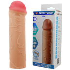 Nile 6.5 Inch Penis Sleeve – Extra Length Erection Extender Flesh > Sex Toys For Men > Penis Sleeves
