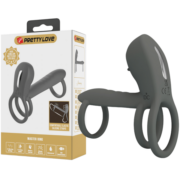 Jammy – Dual Stimulation Cock Sleeve and Clitoral Stimulator with Vibrations One Size > Sex Toys > Couples Toys