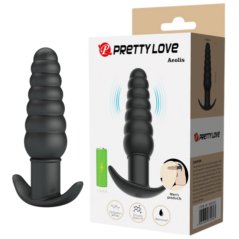 Aeolis Silicone Butt Plug – Smooth Skin Safe Anal Toy With 10 Vibration Settings One Size > Anal Range > Vibrating Butt Plugs