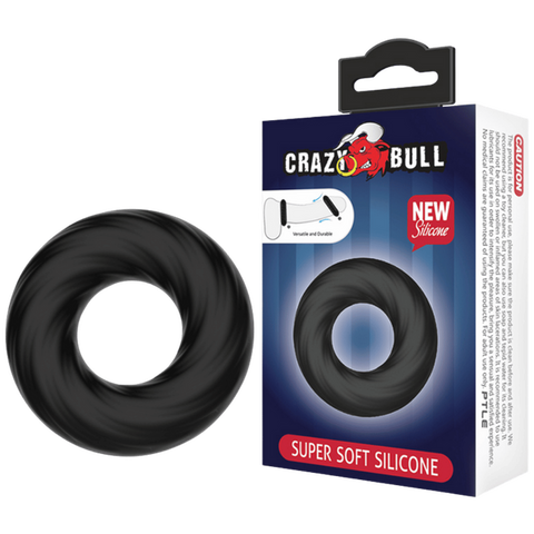 Newt Super Soft Silicone Cockring – High-Quality Silicone Cockring Black > Cock Ring > Single