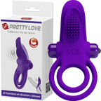 Vibrant Rabbit Cock Ring – Silicone Vibrating Penis Ring Purple > Vibrators > Ladies > Rabbit