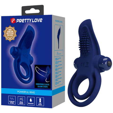 Bronson Silicone Vibrating Cock Ring – 10 Mode Silicone Cock Ring One Size > Sex Toys > Couples Toys