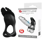 Vibrant Silas – Vibrating Silicone Cock Ring with 7 Vibration Modes Black > Sex Toys > Couples Toys