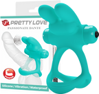 Passionate Dante – Waterproof Silicone Vibrator Turquoise > Sex Toys > Couples Toys