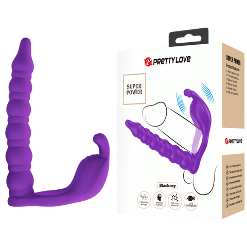 Blackney Rechargeable Vibrating Cock Ring – 7 Function Cock Ring Purple > Sex Toys > Couples Toys