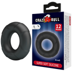 Arvell Super Soft Silicone Ring – High-Quality Flexible Silicone Cockring Black > Cock Ring > Single