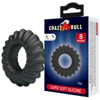Fitz Super Soft Silicone Cockring – Comfortable Flexible Silicone Cockring Black > Cock Ring > Single