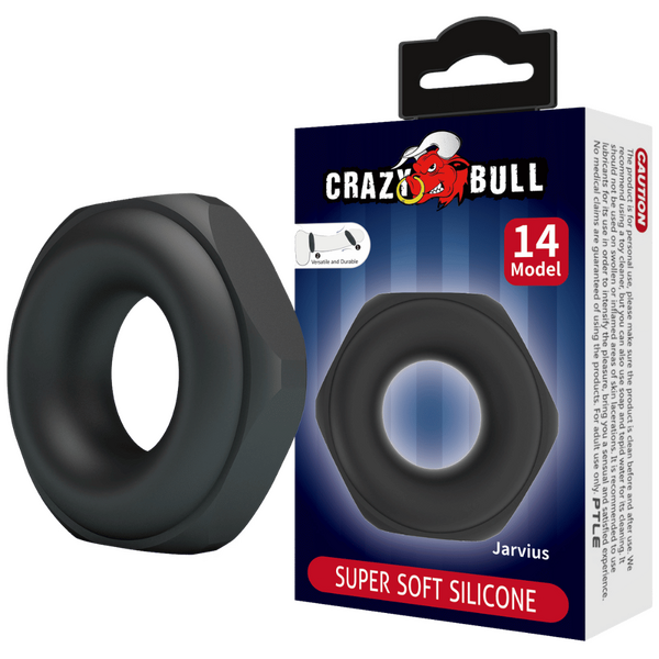 Jarvius Super Soft Silicone Ring – High-Quality Silicone Cockring One Size > Cock Ring > Single