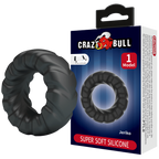 Jeriko Super Soft Silicone Cockring – High-Quality Flexible Silicone Cockring Black > Cock Ring > Single